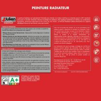 Julien Radiateur Phase Aqueuse Pierre De Lave Satin 0,75 L- Akzonobel