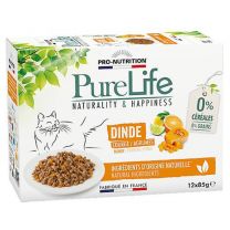 Patees pour chat sans cereales Pure Life