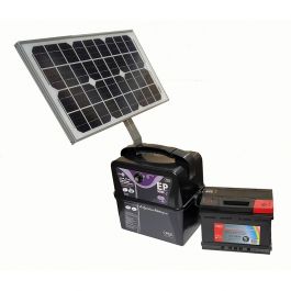 Les produits   Électrificateur et batterie - Électrificateur  solaire 12W - CREB
